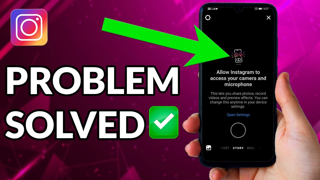 How to allow instagram to access your camera and microphone settings 1 how to allow instagram to access your camera and microphone