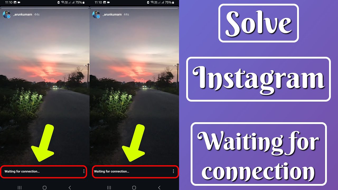 How to fix waiting for connection issue on instagram 1 how to fix waiting for connection instagram