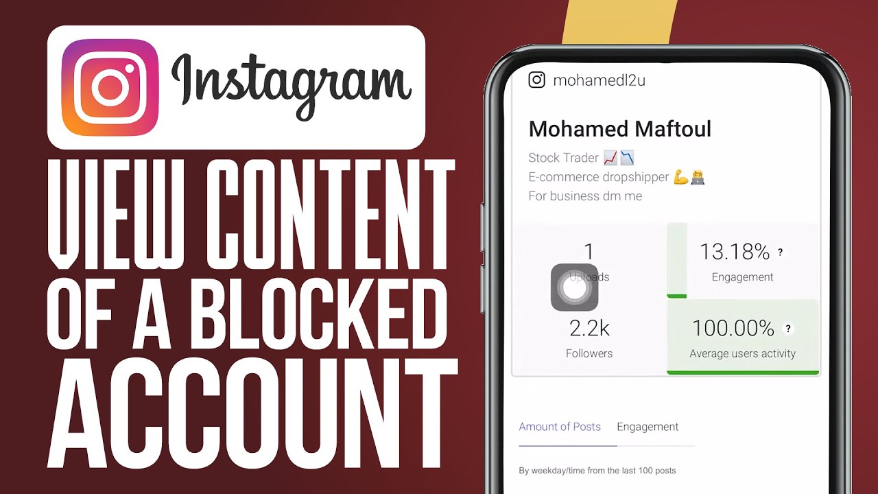 How to see a blocked instagram account: simple methods and tips 1 how to see a blocked instagram account