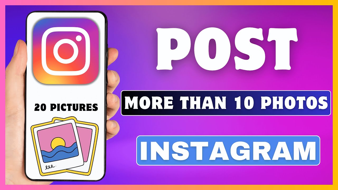 How to post more than 10 photos on instagram easily 1 how can i post more than 10 photos on instagram