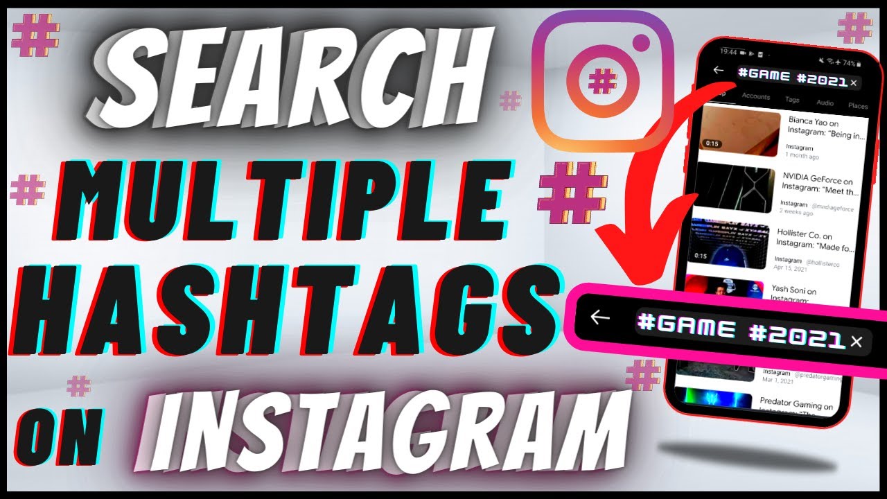 How to effectively search multiple hashtags on instagram for better post visibility 1 how do you search multiple hashtags on instagram