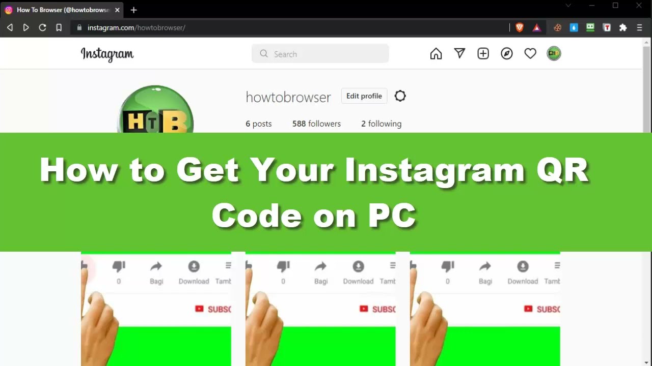 How to generate a qr code for instagram easily and effectively 1 how to generate a qr code for instagram