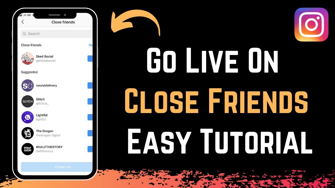 How to go live with close friends on instagram: a step-by-step guide 1 how to go live in close friends on instagram