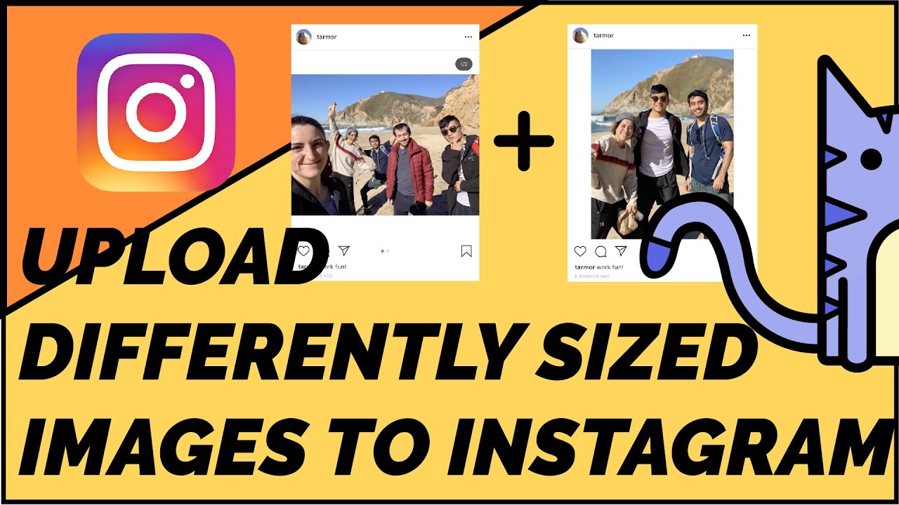 How to make an instagram post with different size photos for optimal engagement 1 how to make an instagram post with different size photos