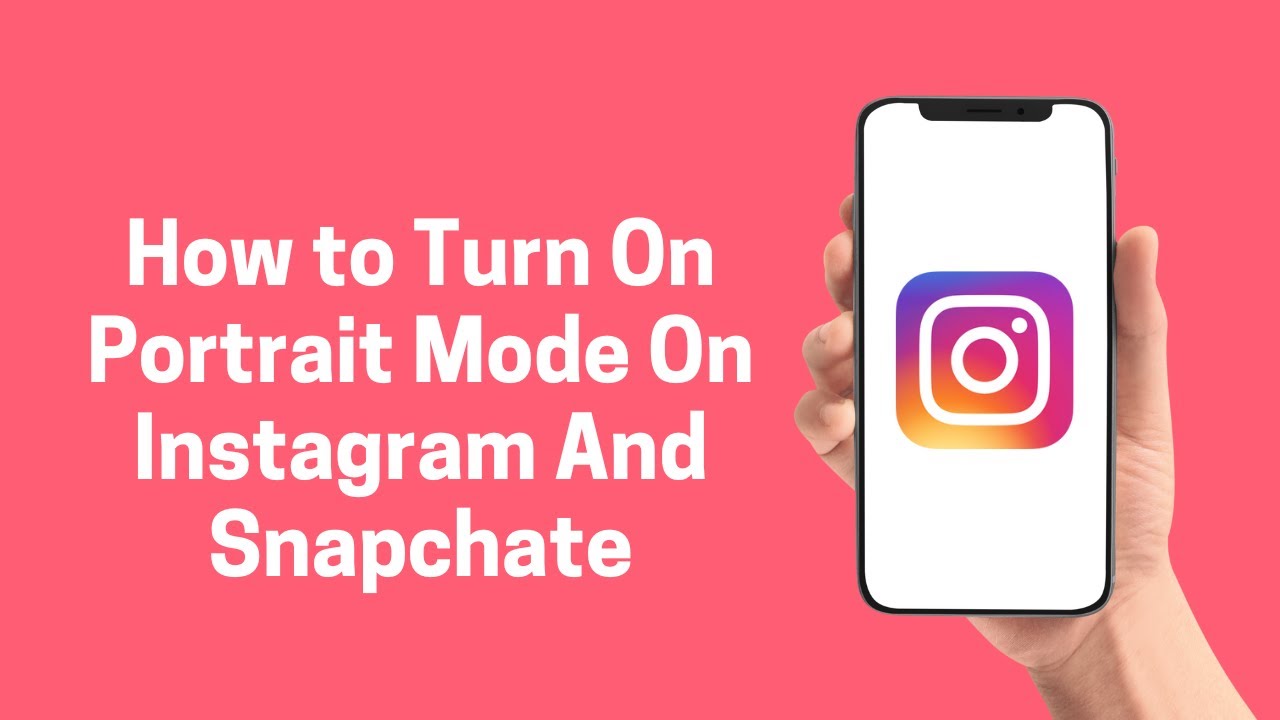 How to turn off portrait mode on instagram easily 1 how to turn off portrait mode on instagram