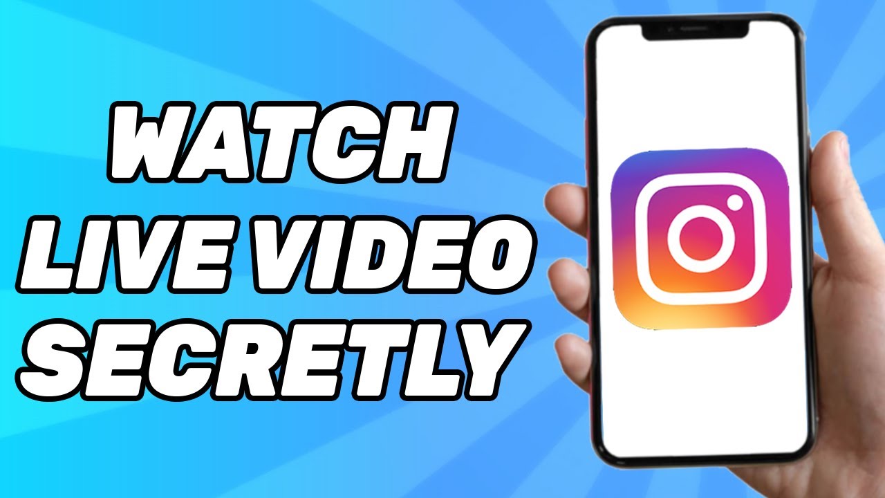 How to watch instagram live anonymously without being detected 1 how to watch instagram live anonymously