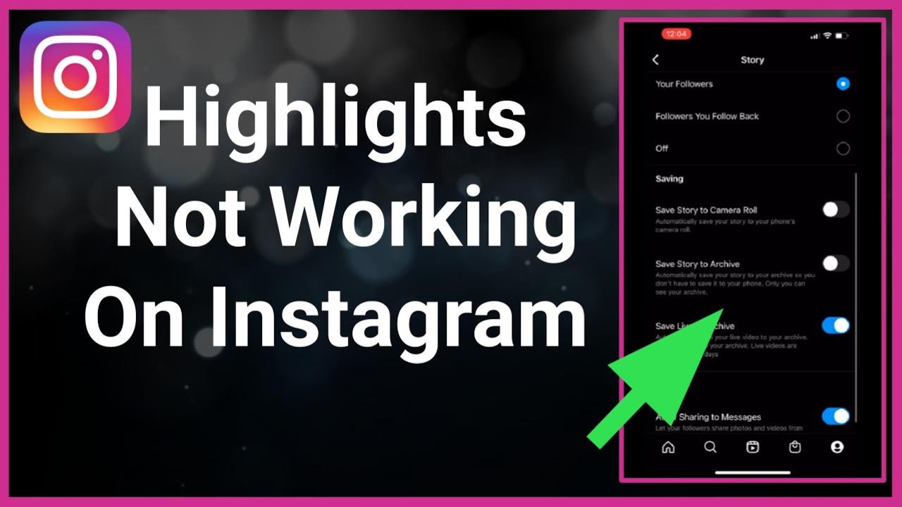 Why are my highlights not showing on instagram troubleshooting guide 1 why are my highlights not showing on instagram